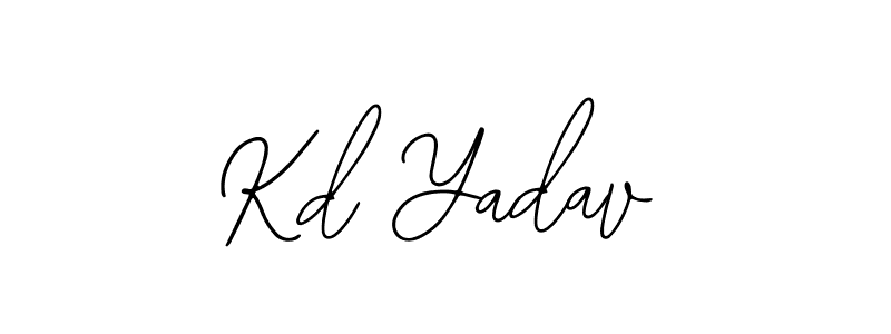 Also we have Kd Yadav name is the best signature style. Create professional handwritten signature collection using Bearetta-2O07w autograph style. Kd Yadav signature style 12 images and pictures png