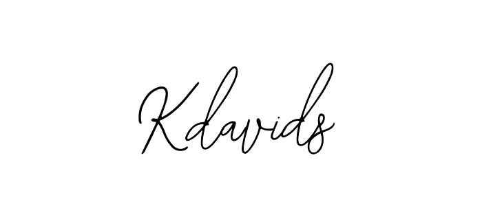 Kdavids stylish signature style. Best Handwritten Sign (Bearetta-2O07w) for my name. Handwritten Signature Collection Ideas for my name Kdavids. Kdavids signature style 12 images and pictures png