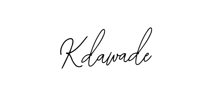 It looks lik you need a new signature style for name Kdawade. Design unique handwritten (Bearetta-2O07w) signature with our free signature maker in just a few clicks. Kdawade signature style 12 images and pictures png