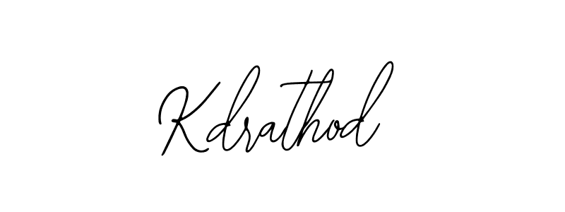 Make a beautiful signature design for name Kdrathod. With this signature (Bearetta-2O07w) style, you can create a handwritten signature for free. Kdrathod signature style 12 images and pictures png