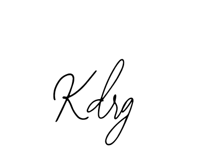 You should practise on your own different ways (Bearetta-2O07w) to write your name (Kdrg) in signature. don't let someone else do it for you. Kdrg signature style 12 images and pictures png