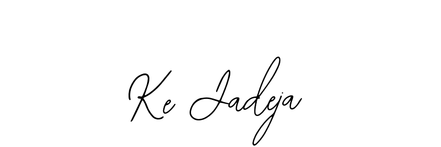 Create a beautiful signature design for name Ke Jadeja. With this signature (Bearetta-2O07w) fonts, you can make a handwritten signature for free. Ke Jadeja signature style 12 images and pictures png