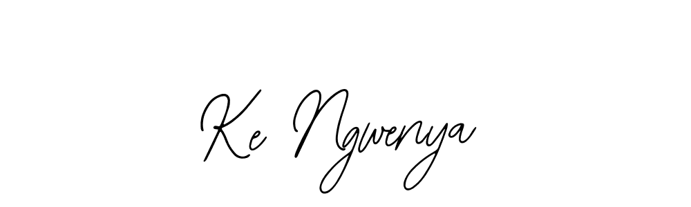 How to make Ke Ngwenya signature? Bearetta-2O07w is a professional autograph style. Create handwritten signature for Ke Ngwenya name. Ke Ngwenya signature style 12 images and pictures png