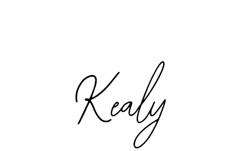 How to make Kealy signature? Bearetta-2O07w is a professional autograph style. Create handwritten signature for Kealy name. Kealy signature style 12 images and pictures png