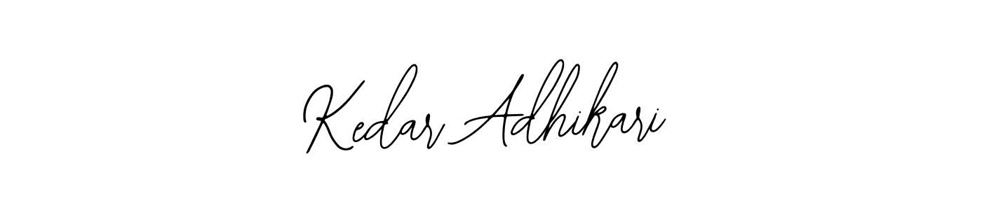 if you are searching for the best signature style for your name Kedar Adhikari. so please give up your signature search. here we have designed multiple signature styles  using Bearetta-2O07w. Kedar Adhikari signature style 12 images and pictures png