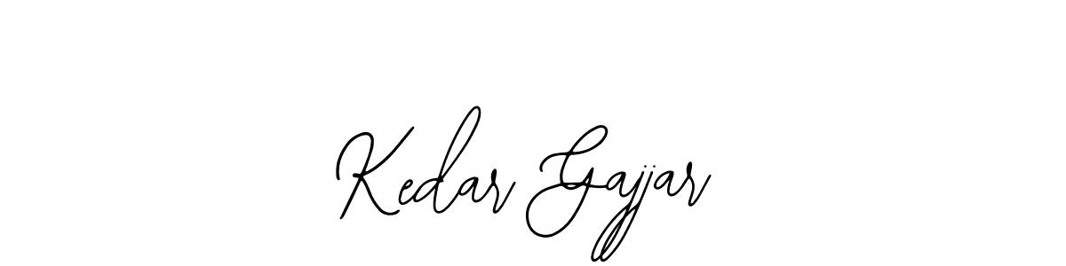 You can use this online signature creator to create a handwritten signature for the name Kedar Gajjar. This is the best online autograph maker. Kedar Gajjar signature style 12 images and pictures png