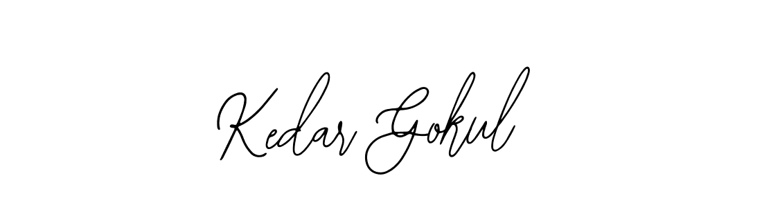 Design your own signature with our free online signature maker. With this signature software, you can create a handwritten (Bearetta-2O07w) signature for name Kedar Gokul. Kedar Gokul signature style 12 images and pictures png