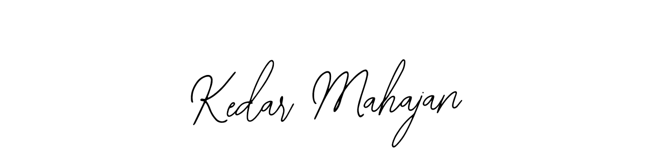 How to make Kedar Mahajan signature? Bearetta-2O07w is a professional autograph style. Create handwritten signature for Kedar Mahajan name. Kedar Mahajan signature style 12 images and pictures png