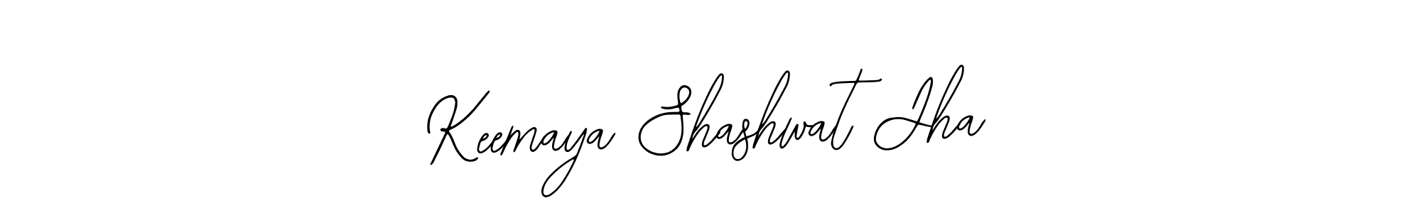 Design your own signature with our free online signature maker. With this signature software, you can create a handwritten (Bearetta-2O07w) signature for name Keemaya Shashwat Jha. Keemaya Shashwat Jha signature style 12 images and pictures png