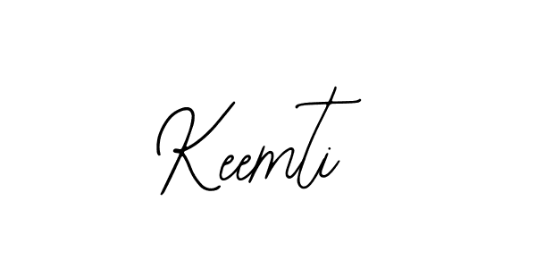 Use a signature maker to create a handwritten signature online. With this signature software, you can design (Bearetta-2O07w) your own signature for name Keemti. Keemti signature style 12 images and pictures png