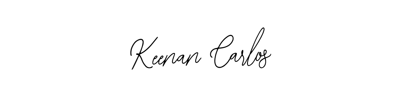 Use a signature maker to create a handwritten signature online. With this signature software, you can design (Bearetta-2O07w) your own signature for name Keenan Carlos. Keenan Carlos signature style 12 images and pictures png