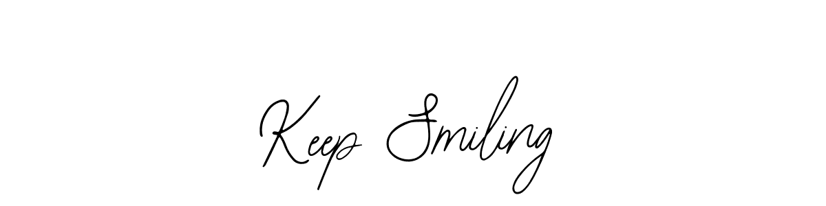 Also You can easily find your signature by using the search form. We will create Keep Smiling name handwritten signature images for you free of cost using Bearetta-2O07w sign style. Keep Smiling signature style 12 images and pictures png