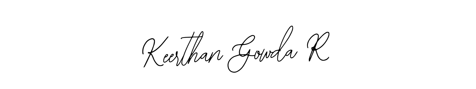 Also You can easily find your signature by using the search form. We will create Keerthan Gowda R name handwritten signature images for you free of cost using Bearetta-2O07w sign style. Keerthan Gowda R signature style 12 images and pictures png