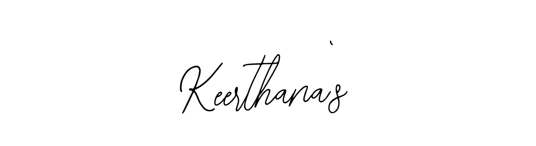 Keerthana`s stylish signature style. Best Handwritten Sign (Bearetta-2O07w) for my name. Handwritten Signature Collection Ideas for my name Keerthana`s. Keerthana`s signature style 12 images and pictures png