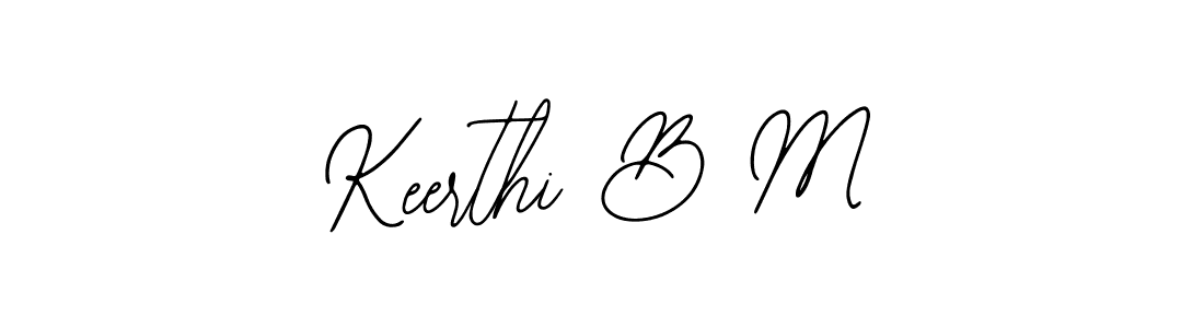 Bearetta-2O07w is a professional signature style that is perfect for those who want to add a touch of class to their signature. It is also a great choice for those who want to make their signature more unique. Get Keerthi B M name to fancy signature for free. Keerthi B M signature style 12 images and pictures png