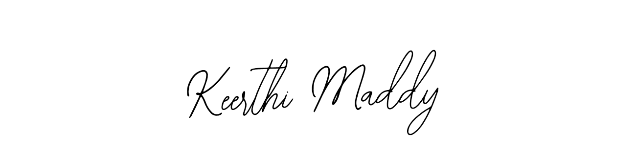 How to make Keerthi Maddy name signature. Use Bearetta-2O07w style for creating short signs online. This is the latest handwritten sign. Keerthi Maddy signature style 12 images and pictures png