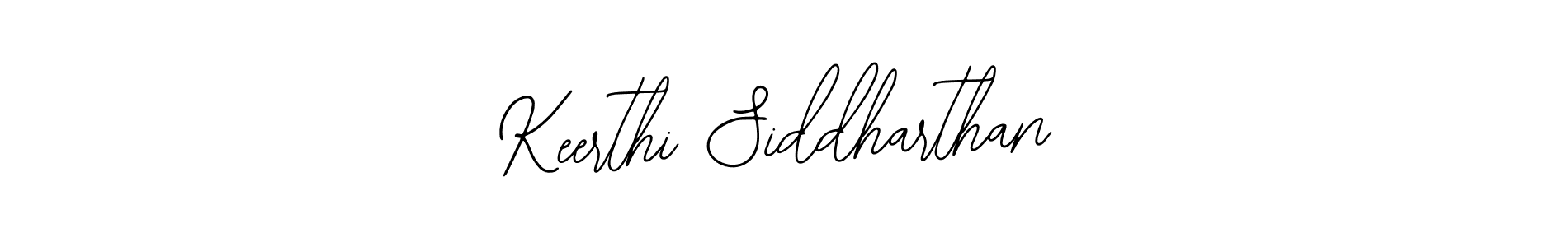 Design your own signature with our free online signature maker. With this signature software, you can create a handwritten (Bearetta-2O07w) signature for name Keerthi Siddharthan. Keerthi Siddharthan signature style 12 images and pictures png