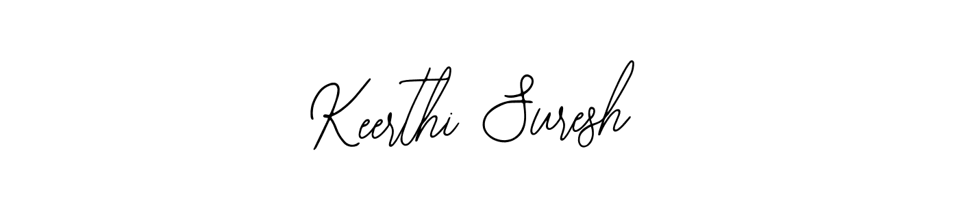 You should practise on your own different ways (Bearetta-2O07w) to write your name (Keerthi Suresh) in signature. don't let someone else do it for you. Keerthi Suresh signature style 12 images and pictures png