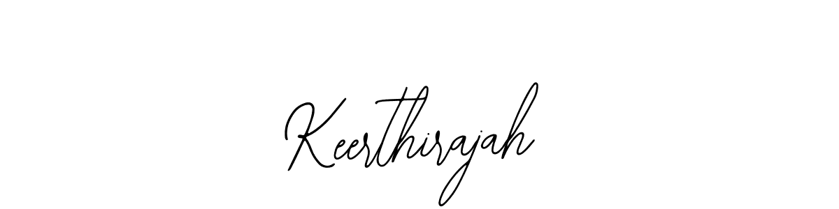 Design your own signature with our free online signature maker. With this signature software, you can create a handwritten (Bearetta-2O07w) signature for name Keerthirajah. Keerthirajah signature style 12 images and pictures png