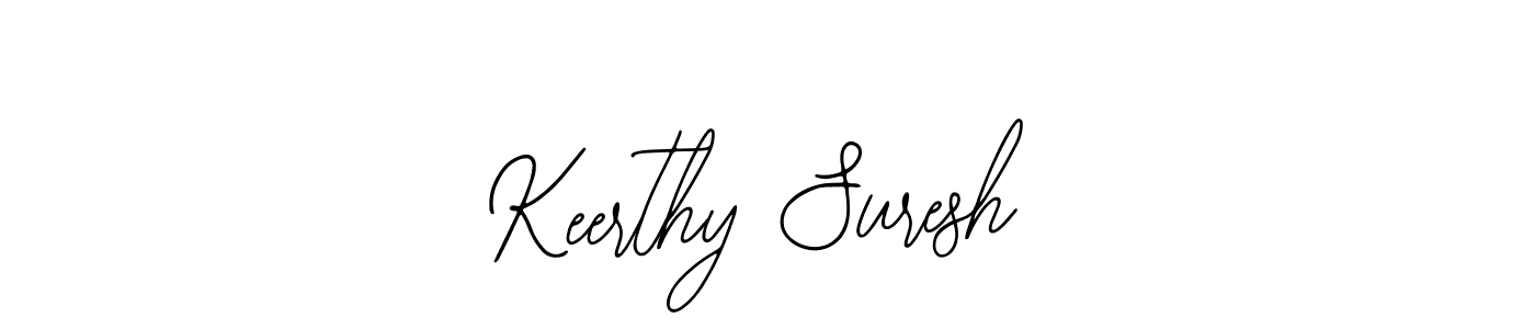 Similarly Bearetta-2O07w is the best handwritten signature design. Signature creator online .You can use it as an online autograph creator for name Keerthy Suresh. Keerthy Suresh signature style 12 images and pictures png