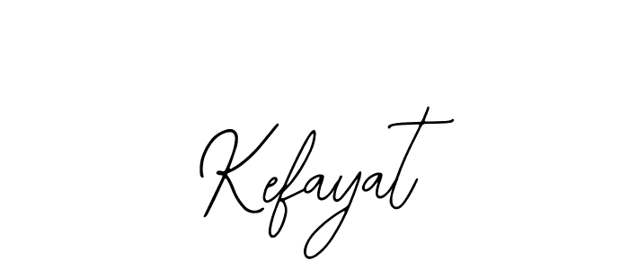 Make a beautiful signature design for name Kefayat. Use this online signature maker to create a handwritten signature for free. Kefayat signature style 12 images and pictures png