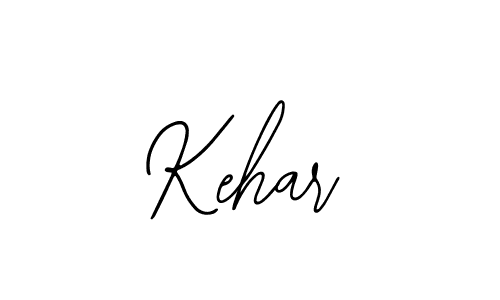 How to make Kehar signature? Bearetta-2O07w is a professional autograph style. Create handwritten signature for Kehar name. Kehar signature style 12 images and pictures png