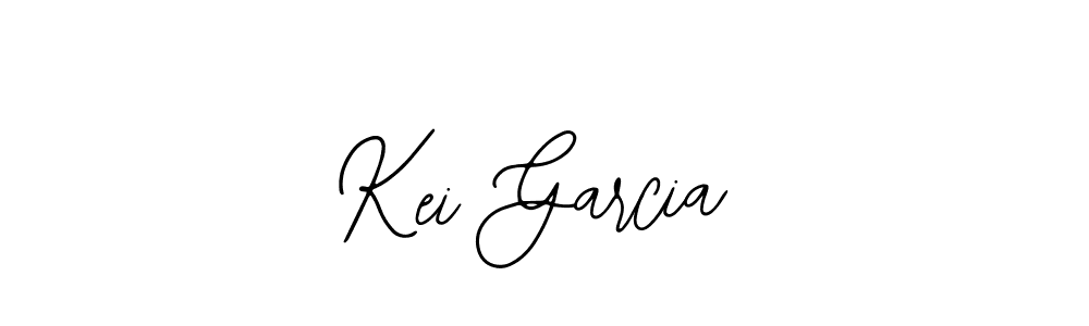 How to make Kei Garcia name signature. Use Bearetta-2O07w style for creating short signs online. This is the latest handwritten sign. Kei Garcia signature style 12 images and pictures png