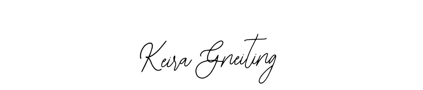 Keira Gneiting stylish signature style. Best Handwritten Sign (Bearetta-2O07w) for my name. Handwritten Signature Collection Ideas for my name Keira Gneiting. Keira Gneiting signature style 12 images and pictures png