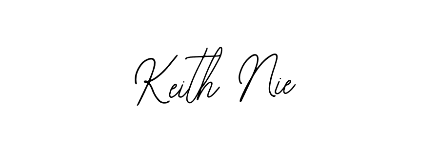 You should practise on your own different ways (Bearetta-2O07w) to write your name (Keith Nie) in signature. don't let someone else do it for you. Keith Nie signature style 12 images and pictures png