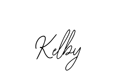 Use a signature maker to create a handwritten signature online. With this signature software, you can design (Bearetta-2O07w) your own signature for name Kelby. Kelby signature style 12 images and pictures png