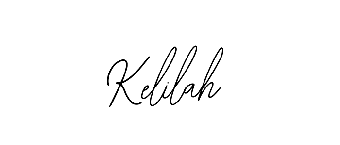 Design your own signature with our free online signature maker. With this signature software, you can create a handwritten (Bearetta-2O07w) signature for name Kelilah. Kelilah signature style 12 images and pictures png