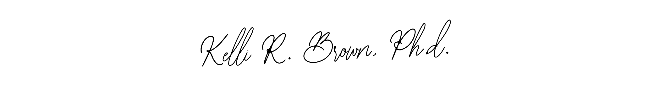 Make a short Kelli R. Brown, Ph.d. signature style. Manage your documents anywhere anytime using Bearetta-2O07w. Create and add eSignatures, submit forms, share and send files easily. Kelli R. Brown, Ph.d. signature style 12 images and pictures png