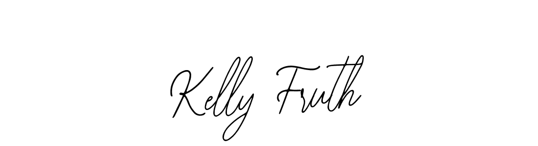 How to make Kelly Fruth name signature. Use Bearetta-2O07w style for creating short signs online. This is the latest handwritten sign. Kelly Fruth signature style 12 images and pictures png