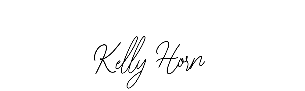 You should practise on your own different ways (Bearetta-2O07w) to write your name (Kelly Horn) in signature. don't let someone else do it for you. Kelly Horn signature style 12 images and pictures png