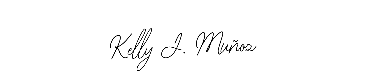 if you are searching for the best signature style for your name Kelly J. Muñoz. so please give up your signature search. here we have designed multiple signature styles  using Bearetta-2O07w. Kelly J. Muñoz signature style 12 images and pictures png