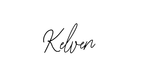 You should practise on your own different ways (Bearetta-2O07w) to write your name (Kelven) in signature. don't let someone else do it for you. Kelven signature style 12 images and pictures png