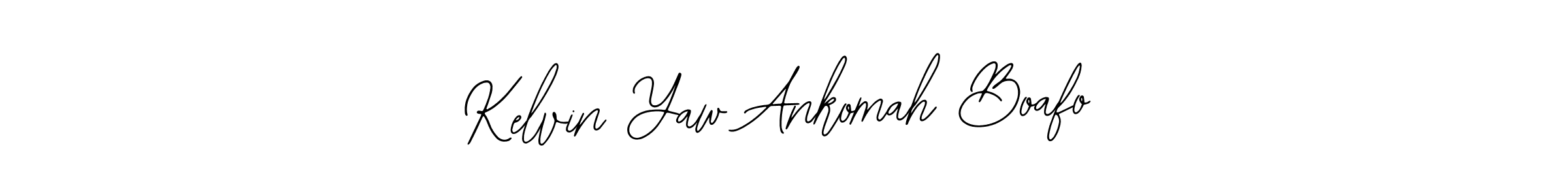 It looks lik you need a new signature style for name Kelvin Yaw Ankomah Boafo. Design unique handwritten (Bearetta-2O07w) signature with our free signature maker in just a few clicks. Kelvin Yaw Ankomah Boafo signature style 12 images and pictures png