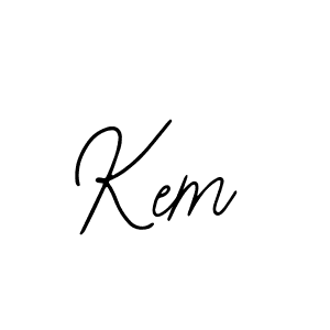 Kem stylish signature style. Best Handwritten Sign (Bearetta-2O07w) for my name. Handwritten Signature Collection Ideas for my name Kem. Kem signature style 12 images and pictures png