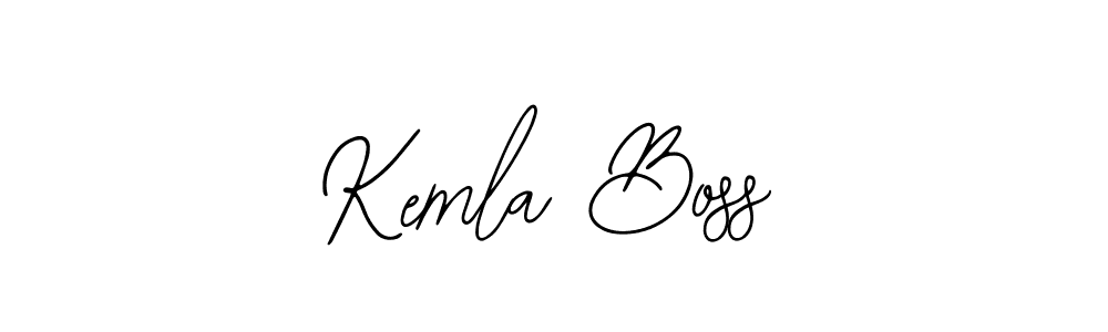 Kemla Boss stylish signature style. Best Handwritten Sign (Bearetta-2O07w) for my name. Handwritten Signature Collection Ideas for my name Kemla Boss. Kemla Boss signature style 12 images and pictures png