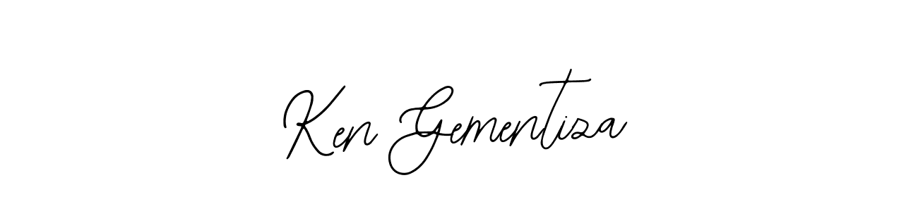 if you are searching for the best signature style for your name Ken Gementiza. so please give up your signature search. here we have designed multiple signature styles  using Bearetta-2O07w. Ken Gementiza signature style 12 images and pictures png