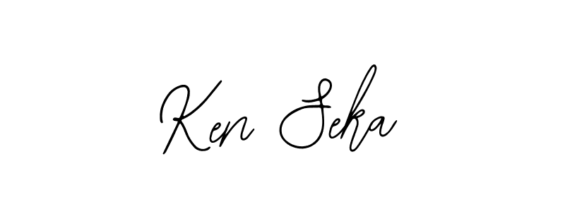 Similarly Bearetta-2O07w is the best handwritten signature design. Signature creator online .You can use it as an online autograph creator for name Ken Seka. Ken Seka signature style 12 images and pictures png