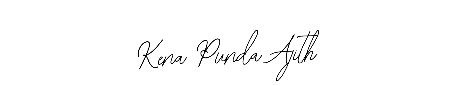 Similarly Bearetta-2O07w is the best handwritten signature design. Signature creator online .You can use it as an online autograph creator for name Kena Punda Ajith. Kena Punda Ajith signature style 12 images and pictures png
