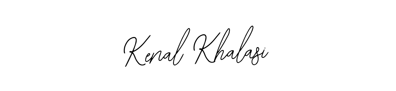 Similarly Bearetta-2O07w is the best handwritten signature design. Signature creator online .You can use it as an online autograph creator for name Kenal Khalasi. Kenal Khalasi signature style 12 images and pictures png