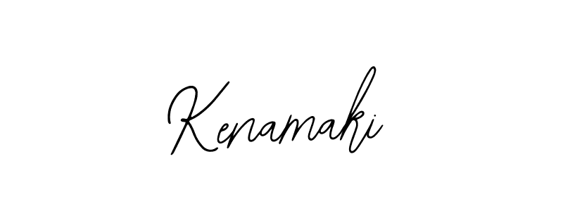 Make a beautiful signature design for name Kenamaki. With this signature (Bearetta-2O07w) style, you can create a handwritten signature for free. Kenamaki signature style 12 images and pictures png