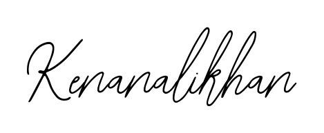 Designed for modern professionals: Kenanalikhan name signature crafted with Bearetta-2O07w script. Ready for digital PDF workflows. Kenanalikhan signature style 12 images and pictures png