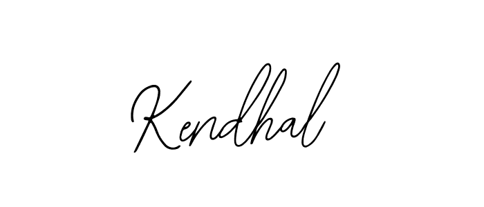 Design your own signature with our free online signature maker. With this signature software, you can create a handwritten (Bearetta-2O07w) signature for name Kendhal. Kendhal signature style 12 images and pictures png