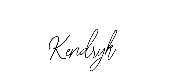 Design your own signature with our free online signature maker. With this signature software, you can create a handwritten (Bearetta-2O07w) signature for name Kendryk. Kendryk signature style 12 images and pictures png