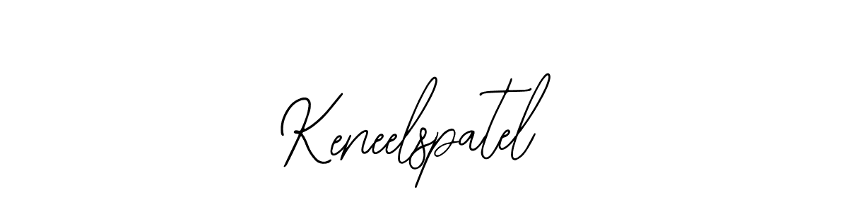 How to make Keneelspatel name signature. Use Bearetta-2O07w style for creating short signs online. This is the latest handwritten sign. Keneelspatel signature style 12 images and pictures png