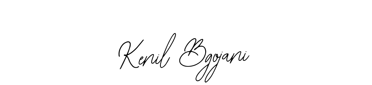 Make a beautiful signature design for name Kenil Bgojani. Use this online signature maker to create a handwritten signature for free. Kenil Bgojani signature style 12 images and pictures png