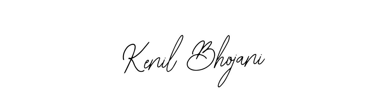 Make a beautiful signature design for name Kenil Bhojani. Use this online signature maker to create a handwritten signature for free. Kenil Bhojani signature style 12 images and pictures png